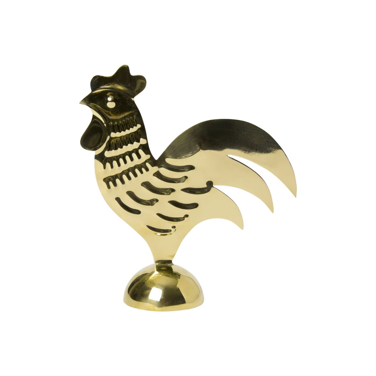 Påskdekoration Tupp Guld