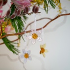 Påskdekoration hängande Daffodil 3-p