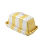 Smörbytta Stripe Gul
