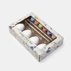 Påskkit Släta ägg Gul