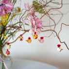 Påskhänge Mini Höna 10-pack Multi