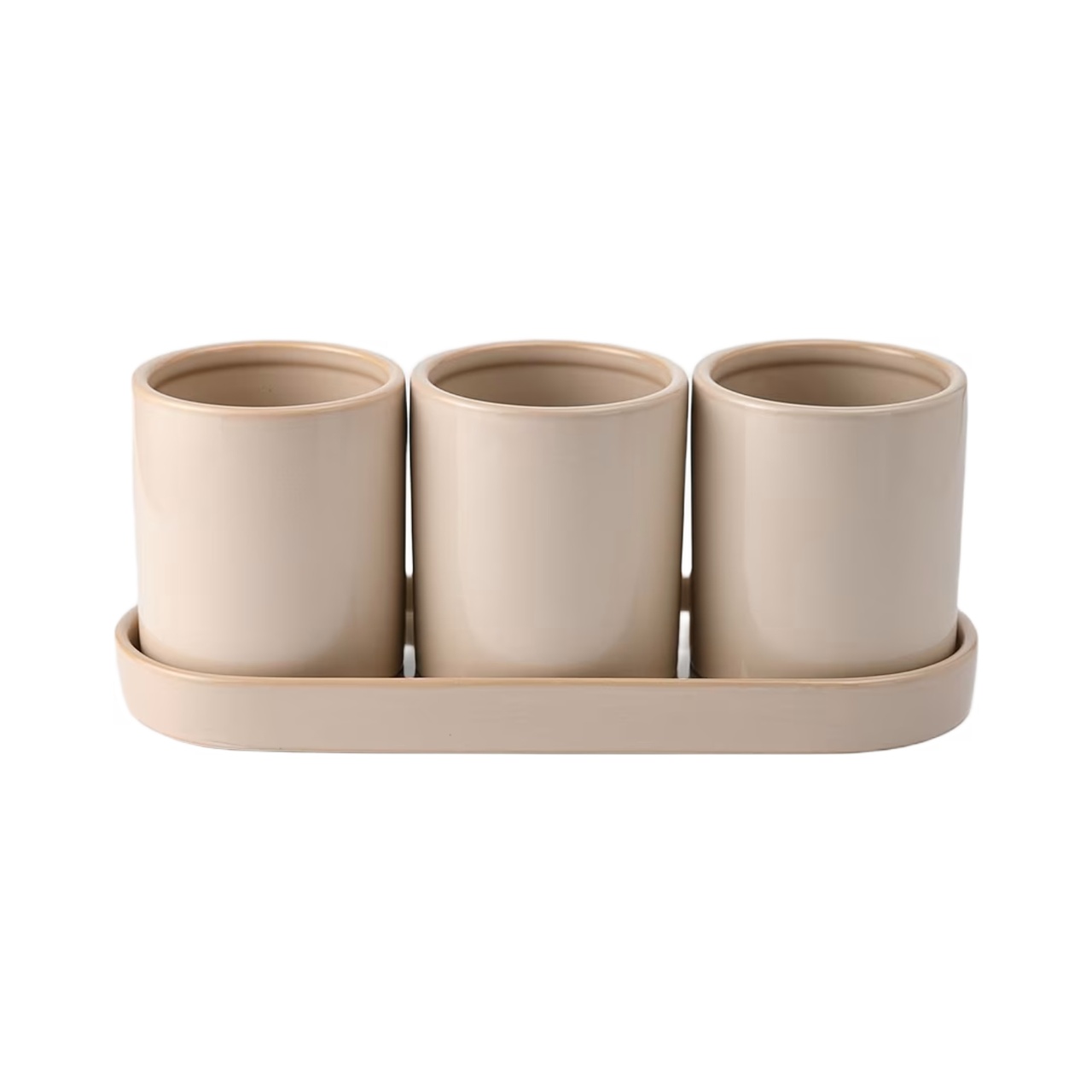 Örtkruka set  Beige