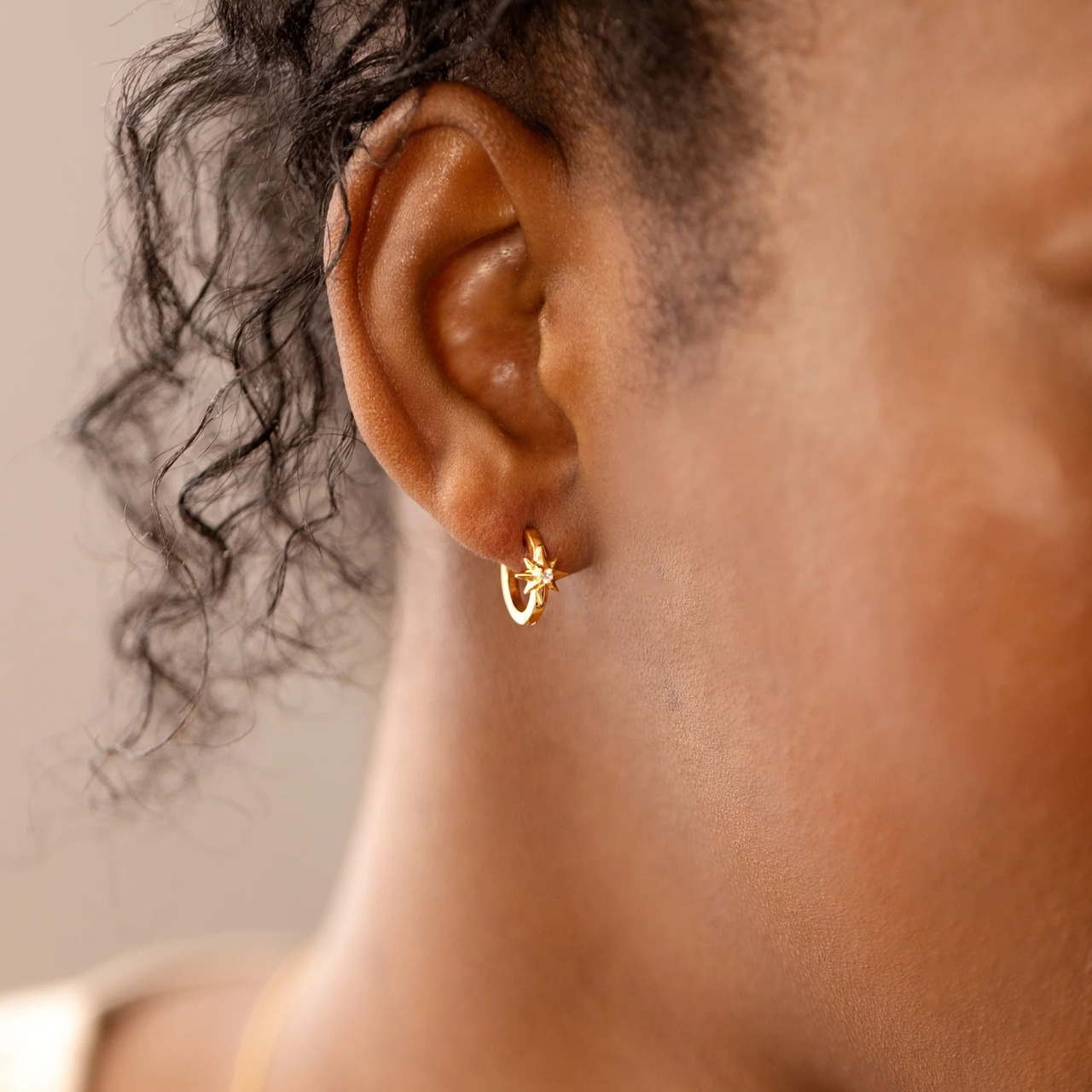 Örhängen North Star Hoops