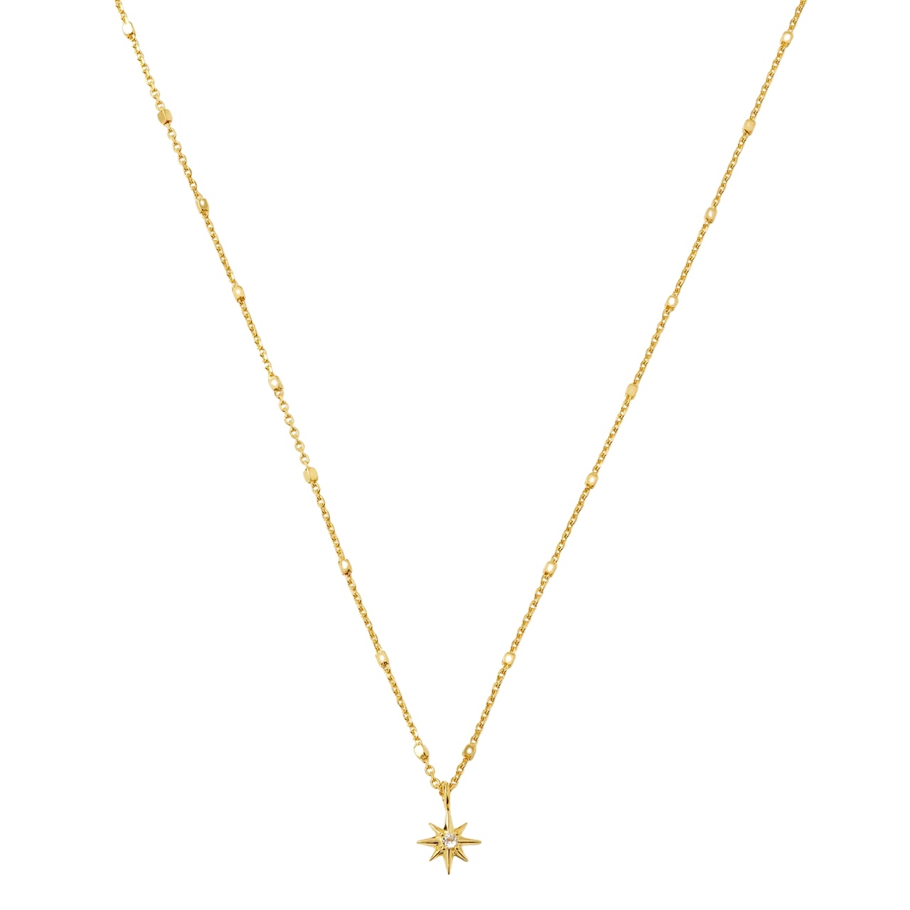 Halsband North Star Guld