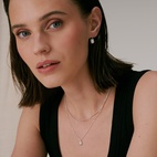 Halsband Sheer Doria Silver