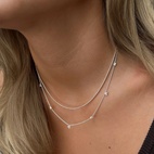 Halsband Sheer Doria Silver