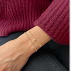 Armband Sheer Doria Guld