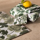 Glasunderlägg Eden 4-p Grön