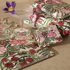 Glasunderlägg Florette 4-p Grön