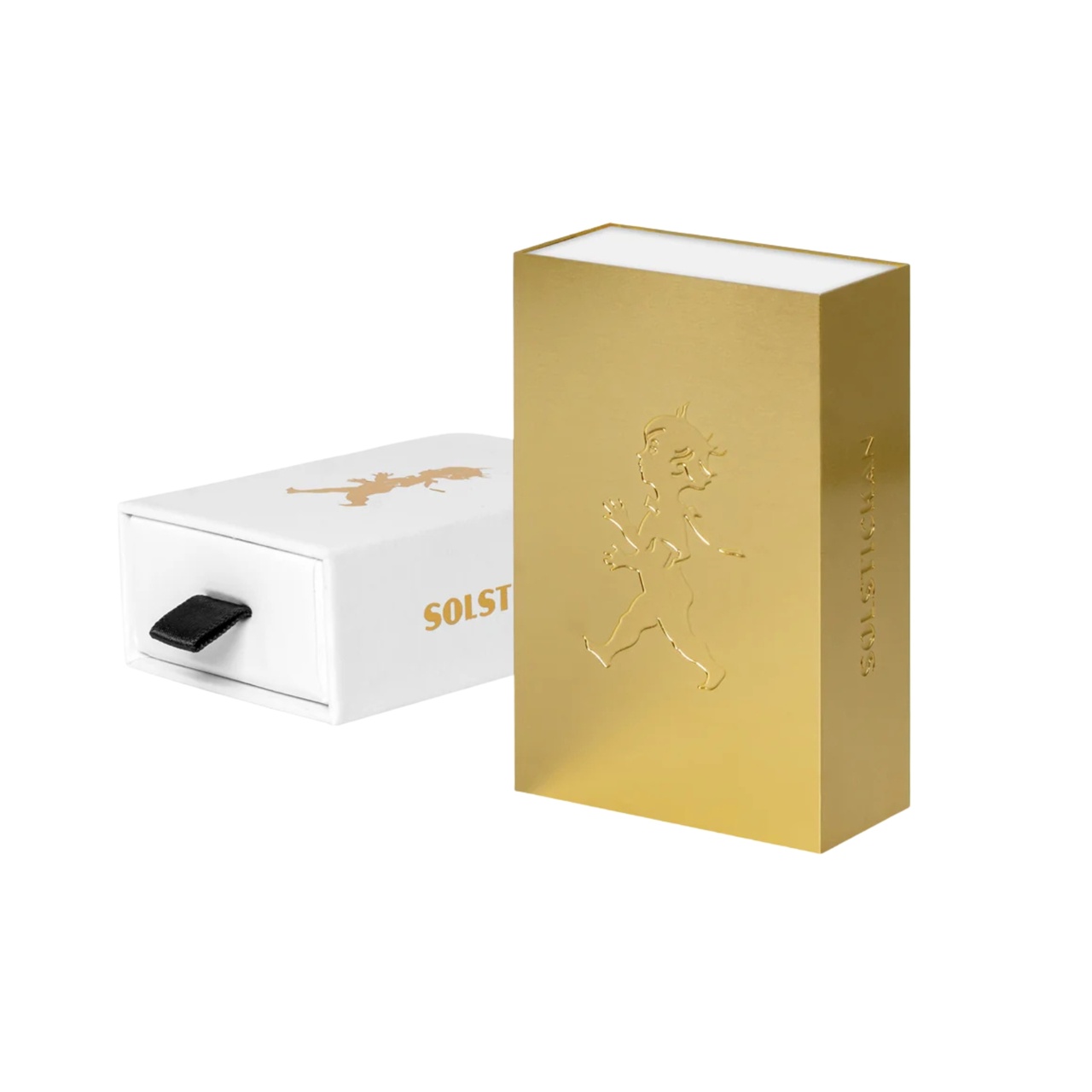 Tändsticksfodral mässing