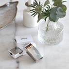 Tändsticksfodral silver