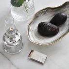 Tändsticksfodral silver