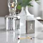 Tändsticksfodral silver