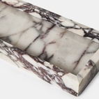 Bricka Cleo 30x11 cm marmor