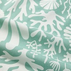 Avtorkningsbar bordsduk Korall 145x220 Jade