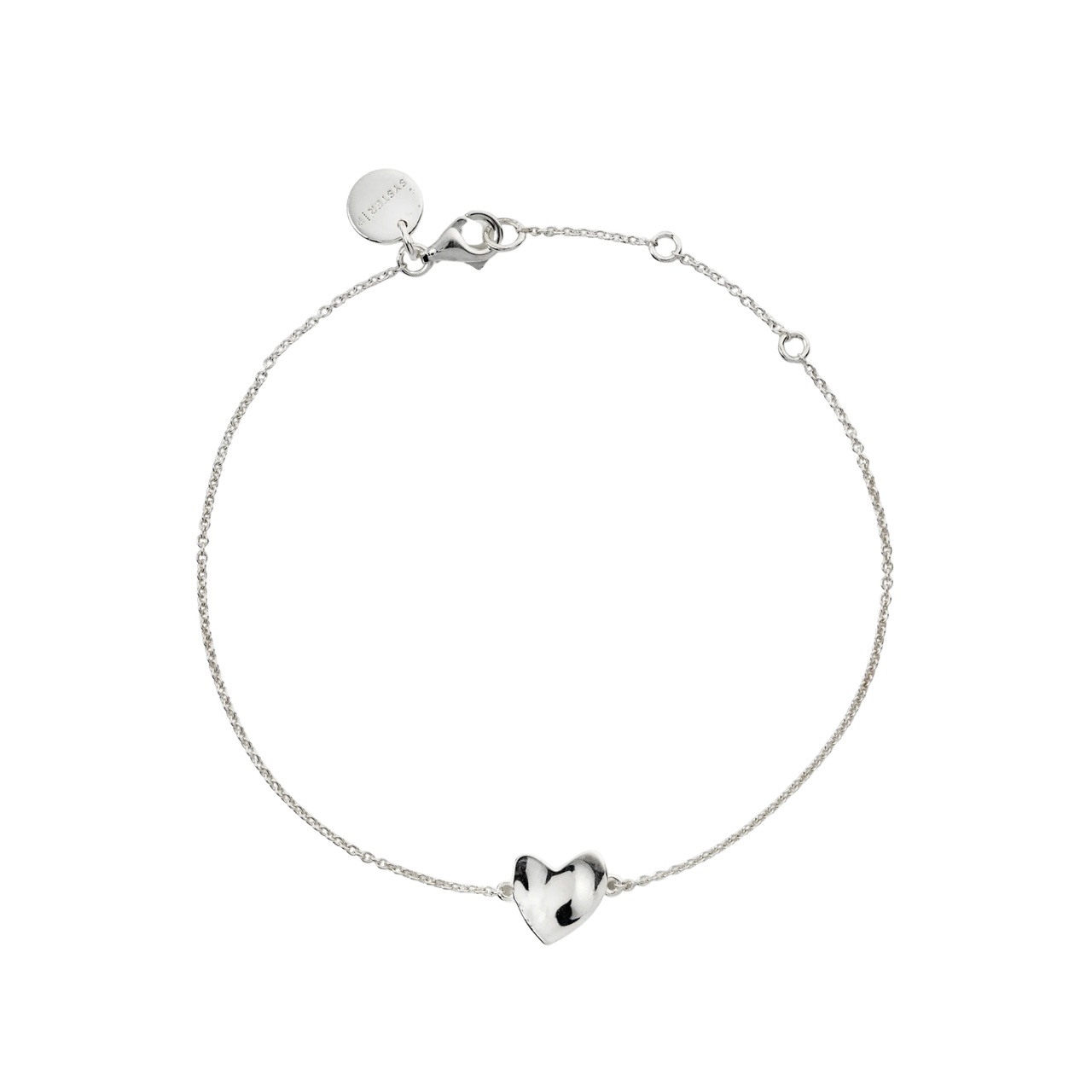 Armband Friends Heart Silver