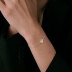 Armband Friends Heart Silver