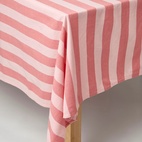 Bordsduk Block 145x250 cm Rosa