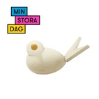 Fågel Trä vit