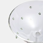 Champagneglas Spike Grön