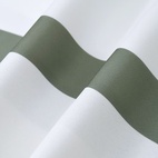 Duschdraperi Helle rand 180x200 Grön