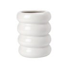 Tandborstmugg Wave Off-white