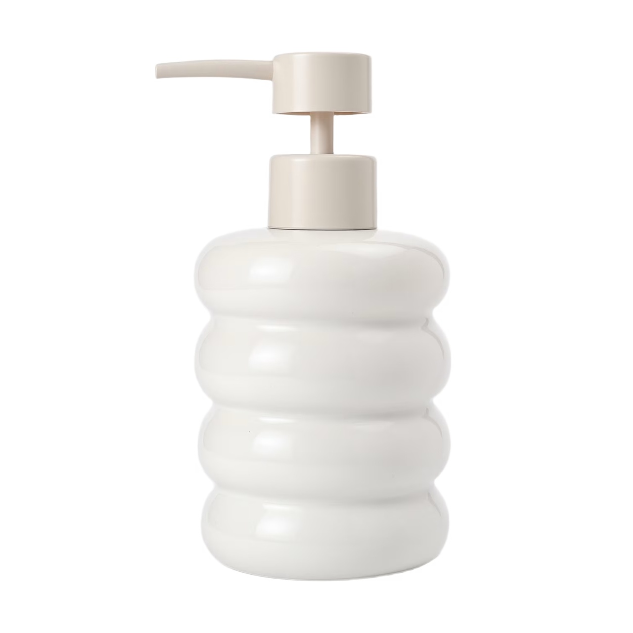 Tvålpump Wave Off-white