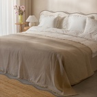 Överkast Francis 240x240 cm beige