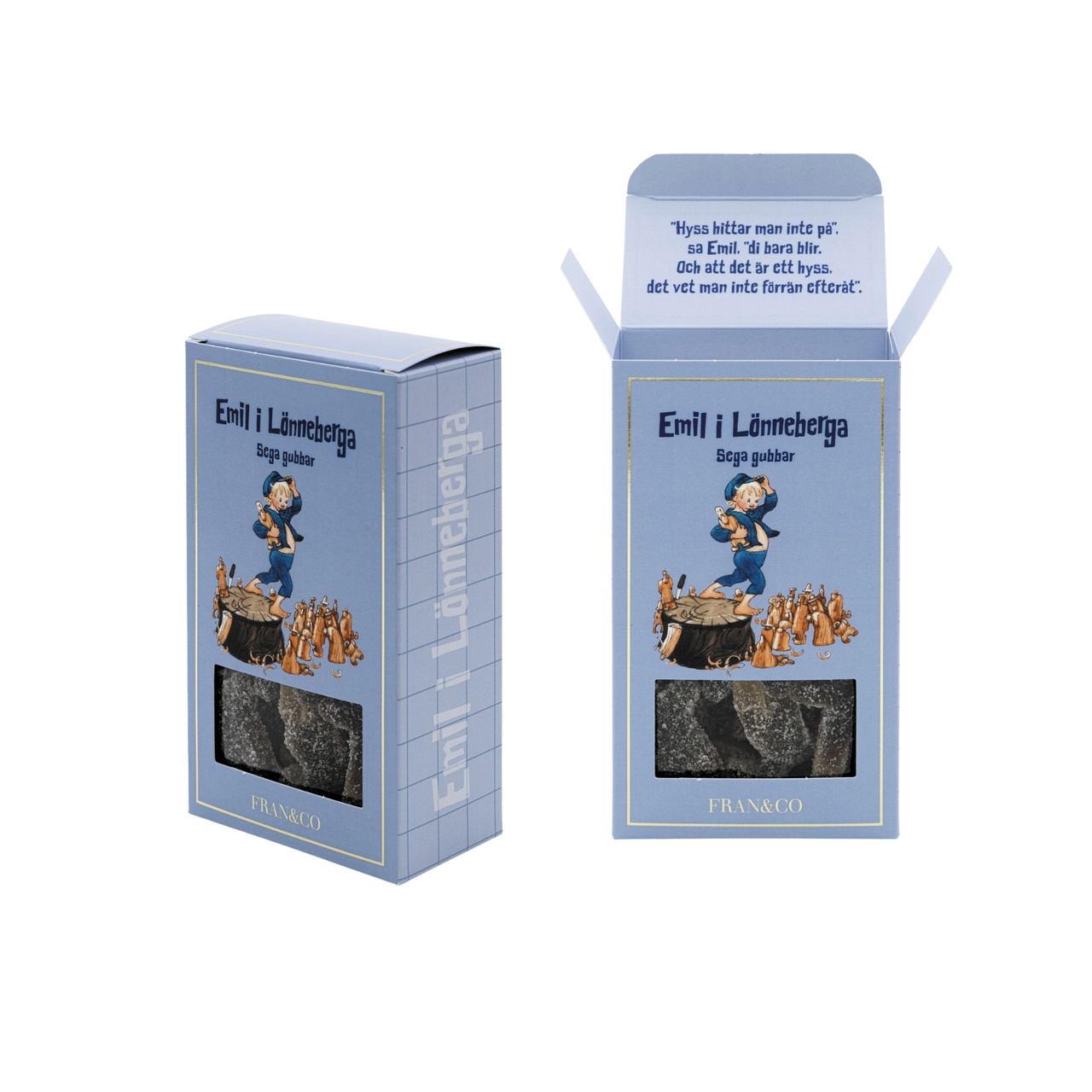 Godisask  Emil i Lönneberga Sega Gubbar