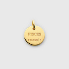 Berlock Beloved Zodie Pisces Guld