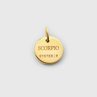 Berlock Beloved Zodie Scorpio Guld