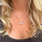 Berlock Beloved Månadssten April Silver