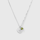 Berlock Beloved Månadssten Augusti Silver