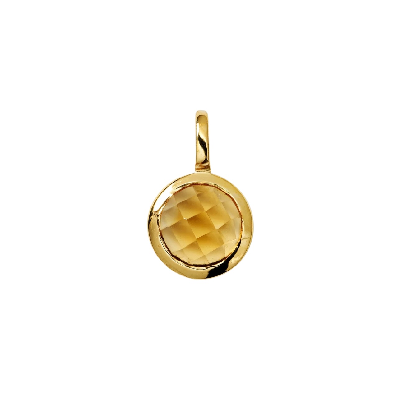Berlock Beloved Månadssten November Guld