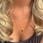 Berlock Beloved Månadssten Juli Guld