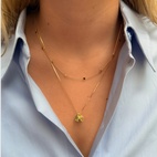 Berlock Beloved Månadssten Augusti Guld