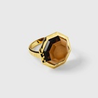 Ring Octagon Guld