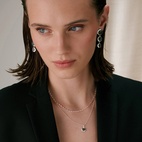 Halsband Octagon Silver