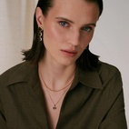 Halsband Octagon Guld