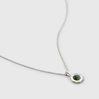 Halsband Octagon Silver