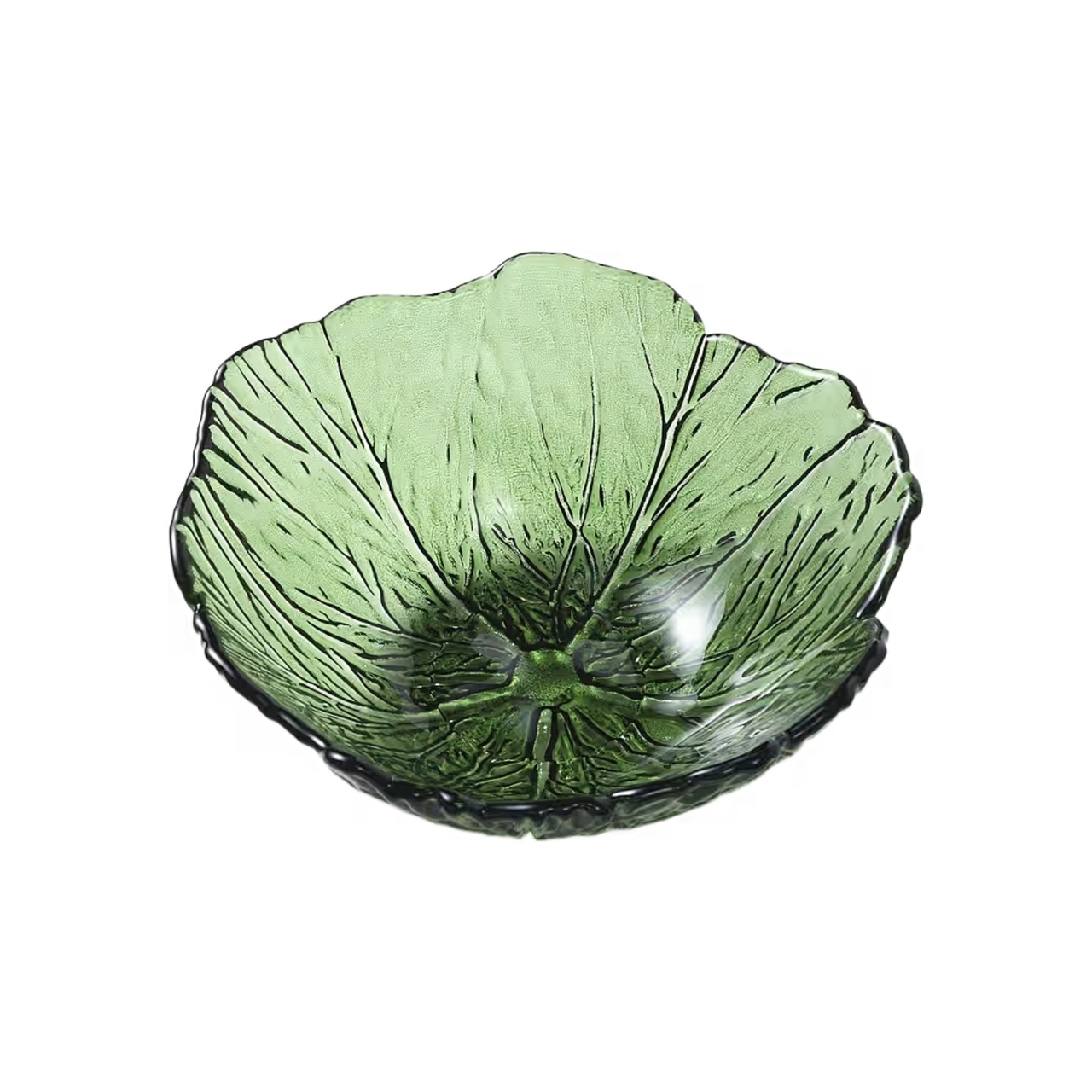Salladsskål Cabbage glas Grön