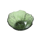 Skål Cabbage glas 16 cm Grön