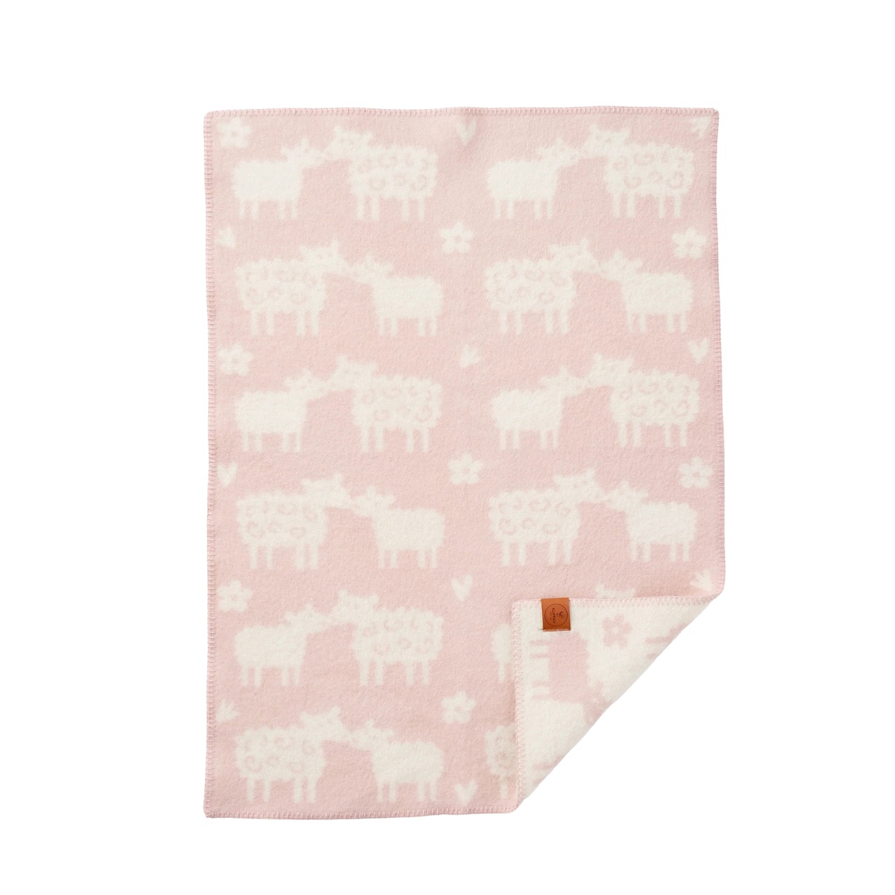 Barnpläd Bää Soft pink