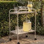 Serveringsvagn Trolley Beige