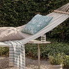 Hängmatta Soleil rand 80x200 cm Grön