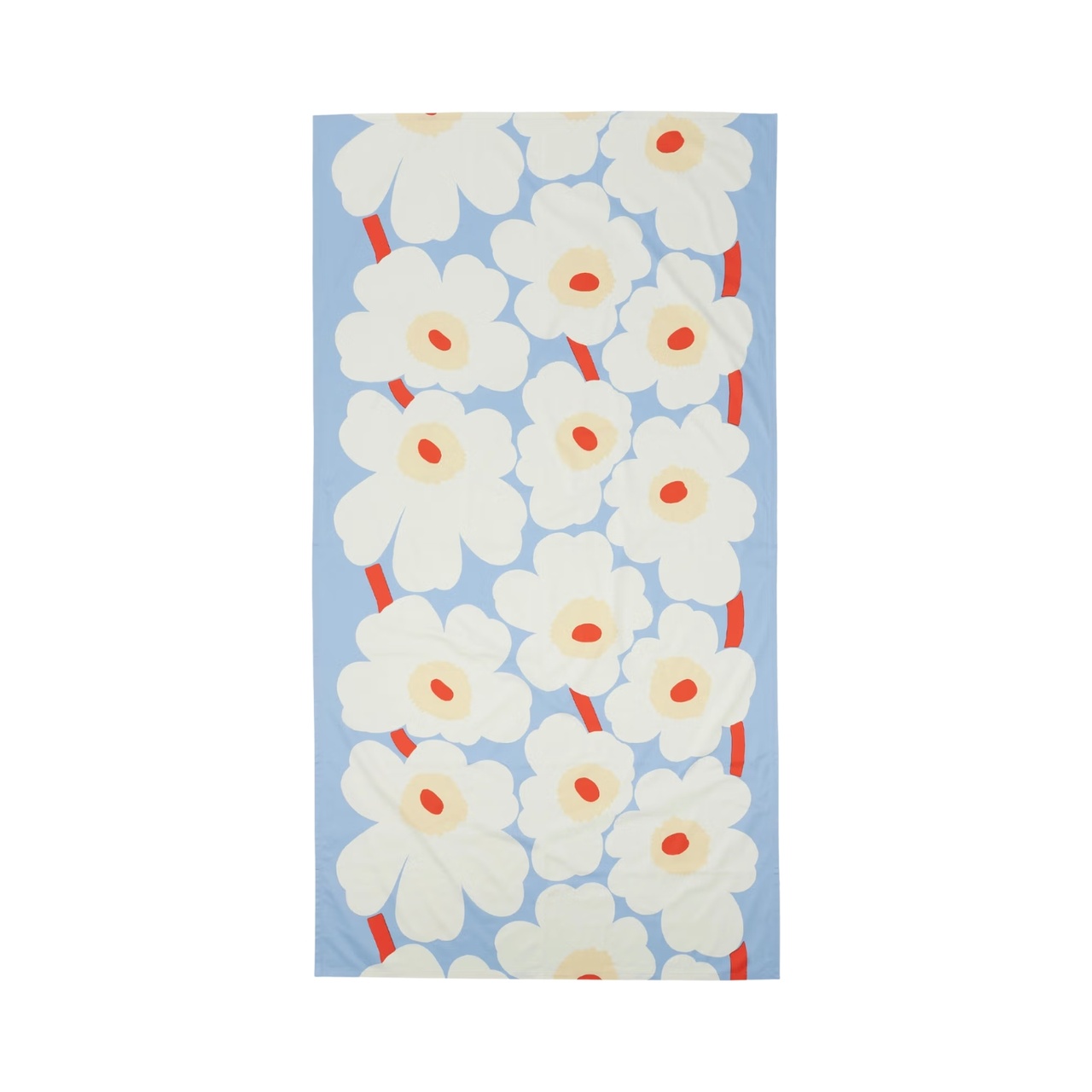 Duk Unikko 135x250 cm Ljusblå