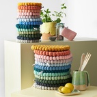 Grytunderlägg Ull Ljusturkos