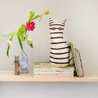 Dörrstopp Katt Stripe