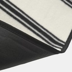 Picnickfilt Stripe 120x150 cm svart/vit