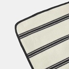 Picnickfilt Stripe 120x150 cm svart/vit